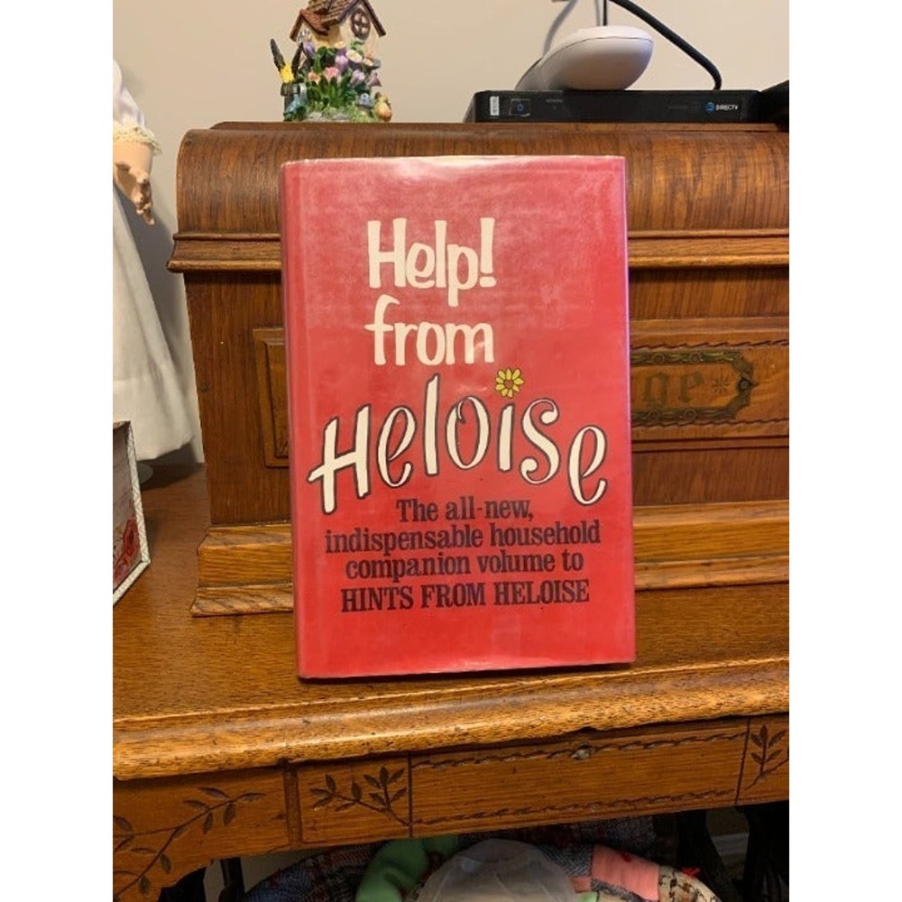 MCM 1981 Help From Heloise by Heloise 1st Edition Vintage Hard Cover Library